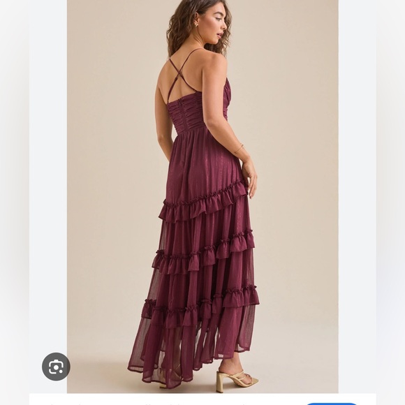 ALTAR’D STATE Estelle Shimmer dress - Picture 2 of 3